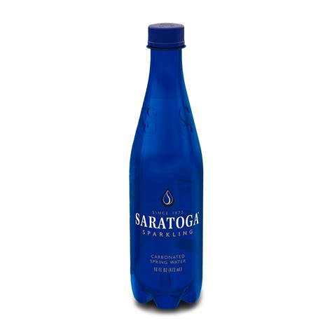 Saratoga Sparkling Spring Water Plastic