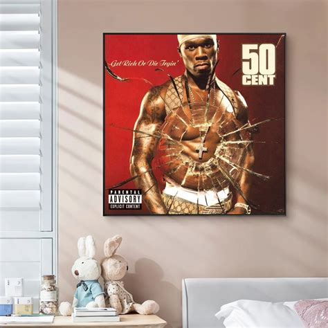 50 Cent Get Rich Or Die Tryin Album Cover