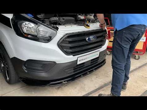 Ford Transit Custom Trail Raptor Grill Montage Replacement Youtube