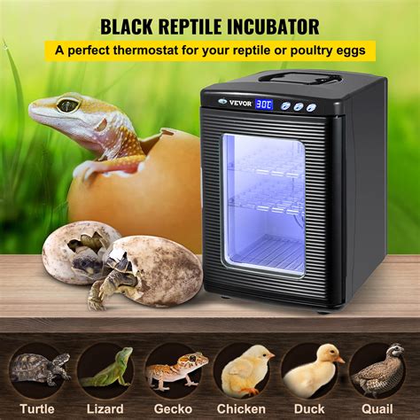 Vevor Reptile Incubator 25l Digital Egg Incubator 2 60°c For Small