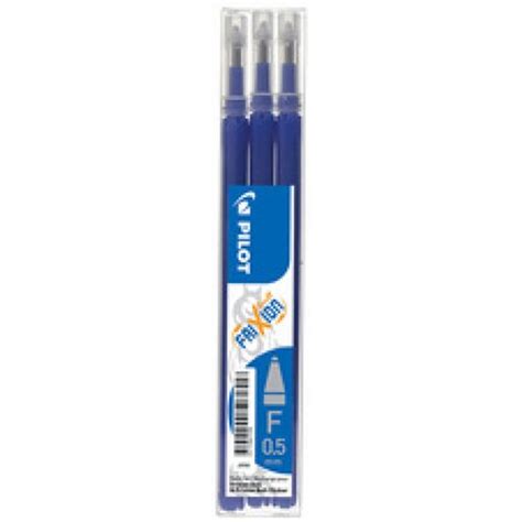 PILOT FRIXION BALL SET 3 RECHARGES 1 0 BLEU Sacs Et Housses Achat