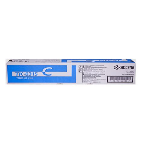 Toner Cyan Kyocera Mita Pour TaskAlfa 2550ci TK8315C