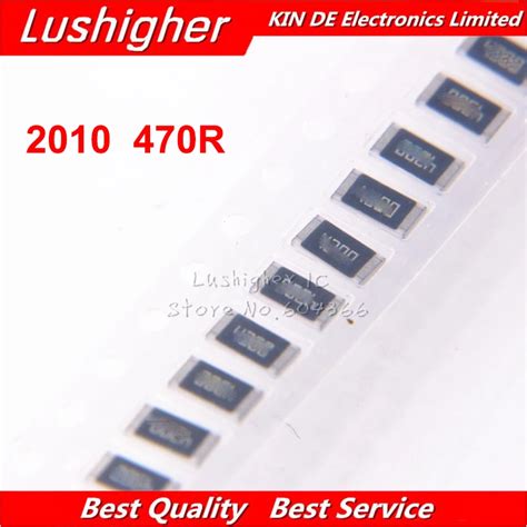 100PCS 2010 SMD Resistor 3/4W 1% 470R 470 ohm 470ohm 4700 free shipping ...