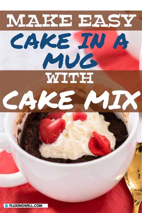 Best 11 How To Make A Mug Cake With Cake Mix Artofit