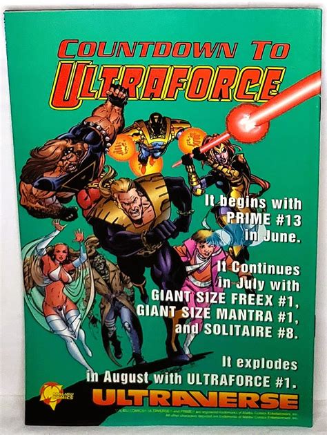 Prototype 10 Ultraverse Malibu 1994 Comic Books Modern Age