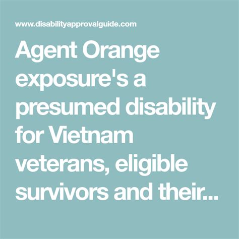 All Vietnam Vets Can File Agent Orange Claims To Get Benefits Vietnam