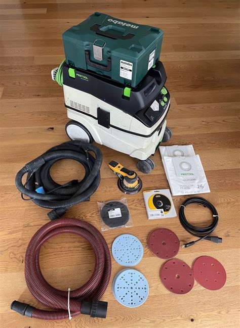 Festool Sauger Mit Mirka Schleifer Und 2x Saugschlauch Usw Kaufen