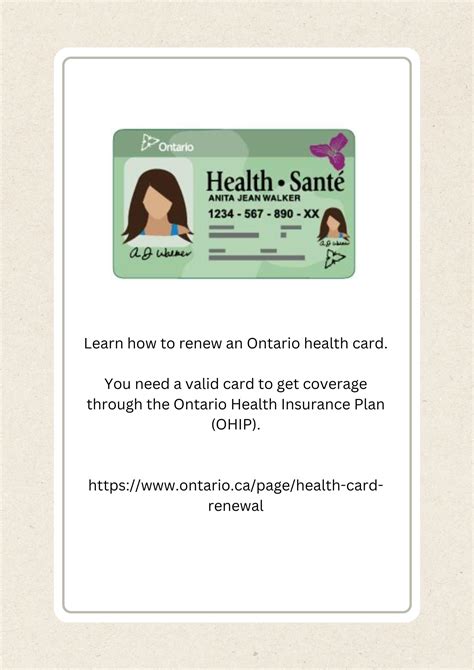 Valid Health Card - Chatham-Kent Family Health Team