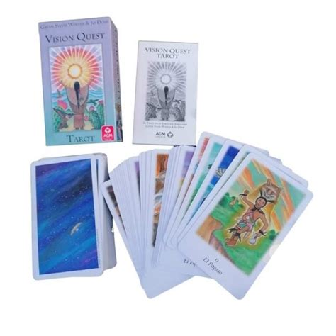 Tarot Vision Quest By Gayan Sylvie Winter And Jo Dos In French