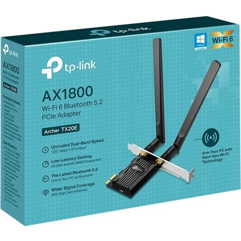 TP-Link Archer TX20E IEEE 802.11ax Bluetooth 5.2 Dual | Beach Audio
