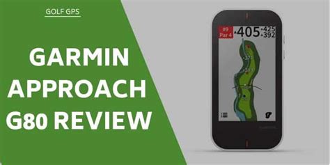 Garmin Approach G80 Review: A GPS And Launch Monitor In One