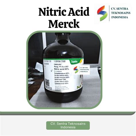 Jual HNO3 Nitric Ac Pro Analysis Analysis Reagent 50 Ml Shopee