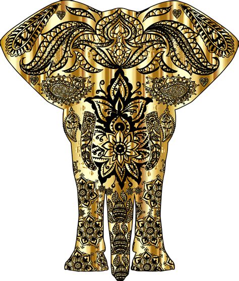 Download Elephant, Ornamental, Mandala. Royalty-Free Vector Graphic ...