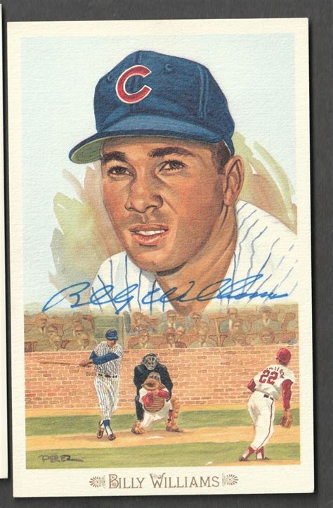 Chicago Cubs Signed Cards Postcards Photos Choice Of 35 Coa Jl22 Ebay