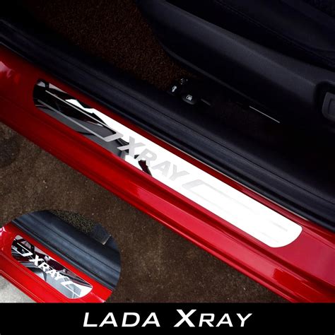 Car Xray Car Door Sill Trim Covers Stainless Steel Door Sills