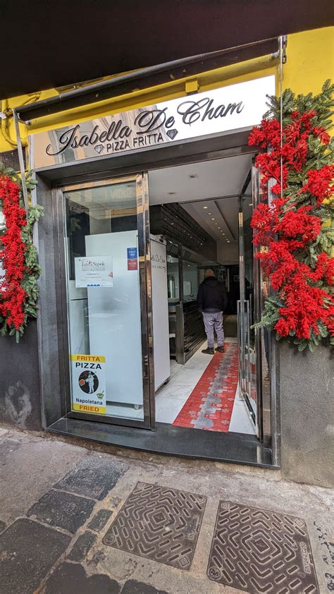 Isabella De Cham Pizza Fritta Napoli Senza Glutine Per Celiaci Gluto