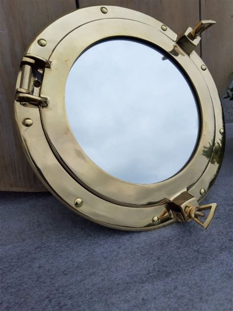 Porthole In Brass With Mirror 1 Messing En Spiegelglas Catawiki