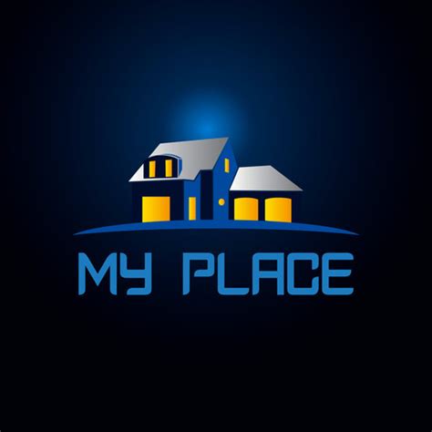 Place logo design vector free download