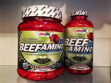 Amix Beef Amino Tabs Aminokwasy Wo Owetabletki Opinie