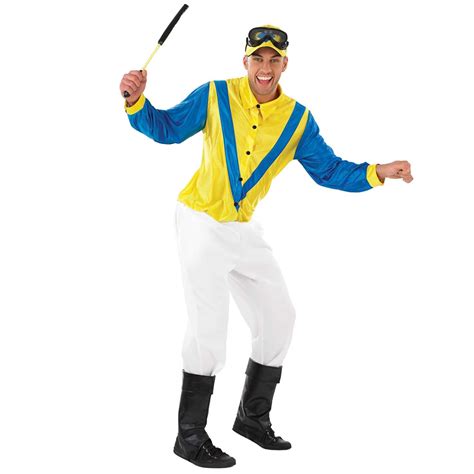 Buy fun shack Horse Jockey Costume, Jockey Costume for Men, Jockey ...