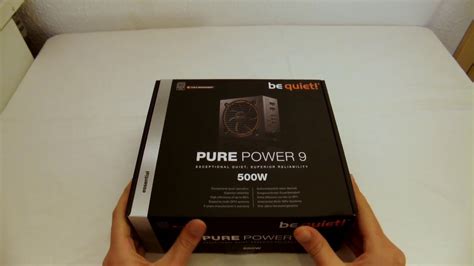 Unboxing Und Test Be Quiet Pure Power Youtube