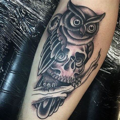 100 Tatouages Chouette Et Hibou Et Leur Signification