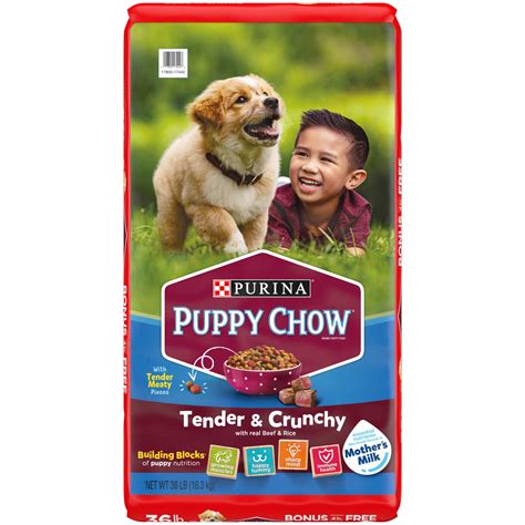 Purina Puppy Chow Puppy Dry Dog Food High Protein Tender And Crunchy