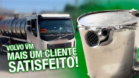 Troca Da Ceramica Do Volvo VM CORREIA CATALISADORES YouTube