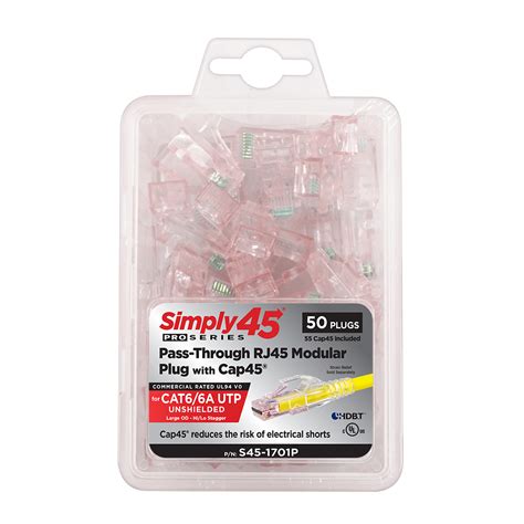 S45 1701p S45 1701p Simply45® Proseries Cat66a Unshielded Pass