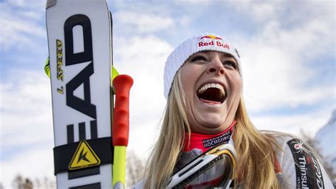 Lindsey Vonn Contente D Avoir Rechauss Les Skis L Express