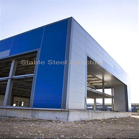 Customized Prefabricated Steel Structure Factory Metal Workshop