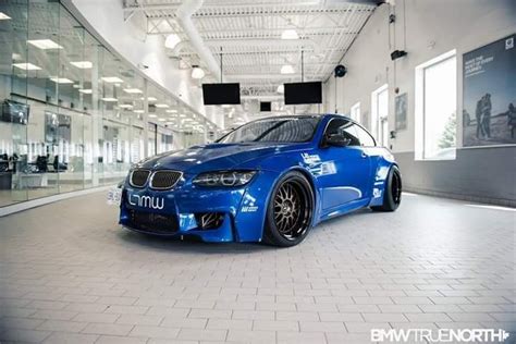 Bmw E M Blue Widebody Dream Cars Bmw Bmw Bmw Cars