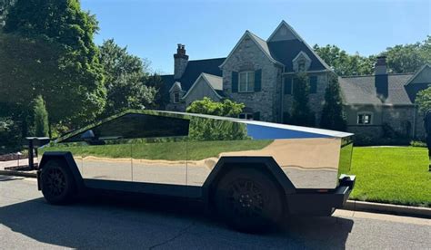 The First Machine Polished Cybertruck” Rcybertruck