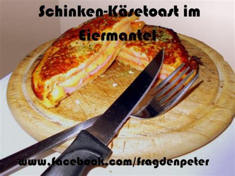 Schinken K Se Toast Im Eiermantel Rezept Kochbar De