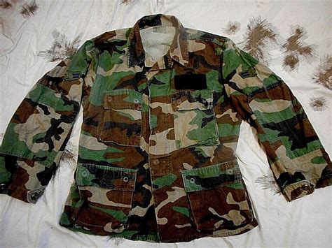 Us Army Genuine Issue Woodland Camo Camouflage Bdu Co Gem