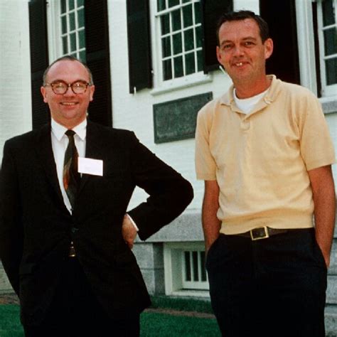 A Photograph Of George Hoch Right With Robert Knox At Dartmouth