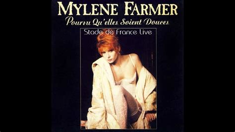 Mylène Farmer Pourvu quelles soient douces Live conceptkaraoke