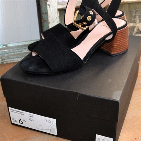 J Crew Shoes J Crew Penny Buckled Ankle Strap Sandals Black Suede