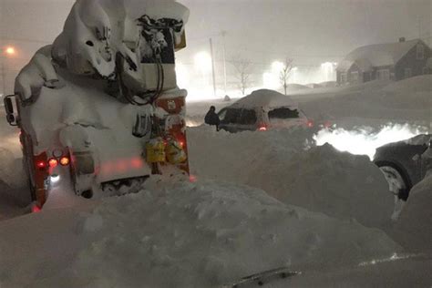 In Photos Incredible Images As Historic Snowstorm Blankets Upstate New