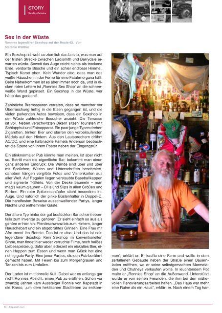 Sex in der Wüste Kapstadt