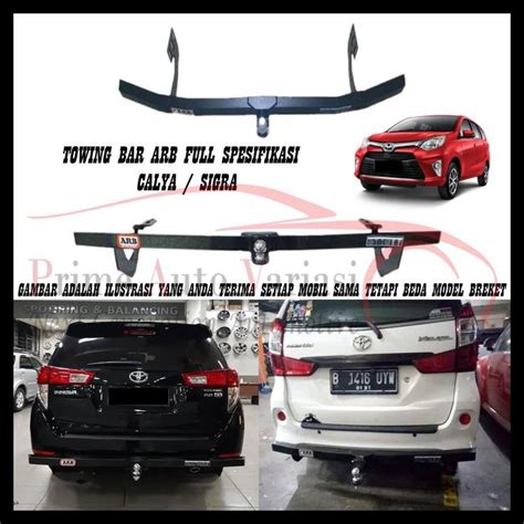 Jual Towing Bar Arb Besi Bumper Belakang Towing Bar Calya Sigra