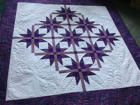 Cathedral Stars Quilt 70X70 Inches Etsy