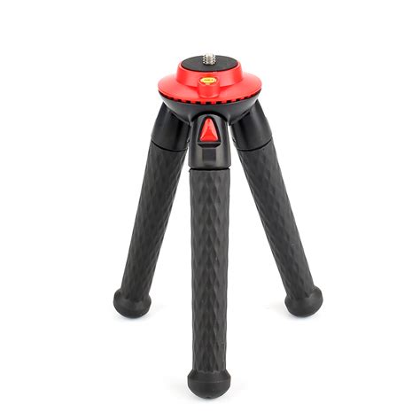 FOTOPRO UFO Mini Tripé Flexível Preto Vermelho