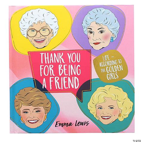 The Golden Girls Thank You For Being A Friend Hardcover Book Nl