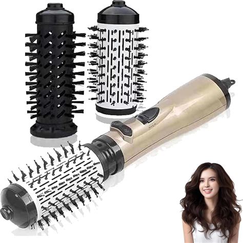 3 In 1 Hot Air Styler And Rotating Hair Dryer Hot Air Styler And Rotating Brush Rotating Hair