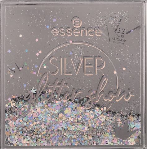 Essence Royal Party Silver Glitter Eyeshadow Palette Nude Taupe Multicoloured G Shop