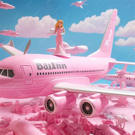 Premium AI Image | Barbie Soars to New Adventures with her Glamorous ...