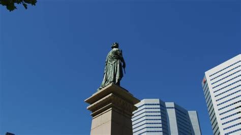 Victoria Memorial Montreal City Stock Footage Ft 4k And Camera Red