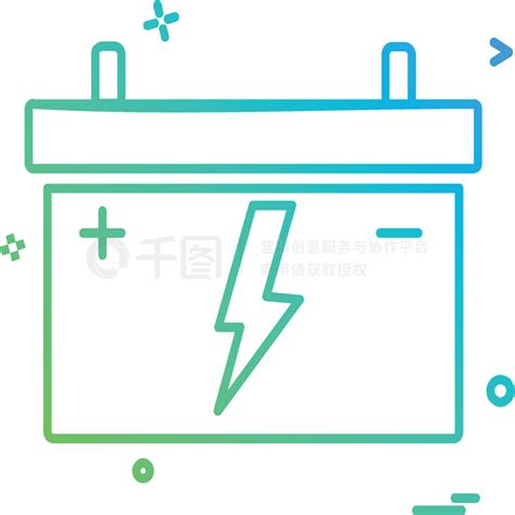 电池图标设计矢量模板免费下载eps格式2000像素编号37447500 千图网