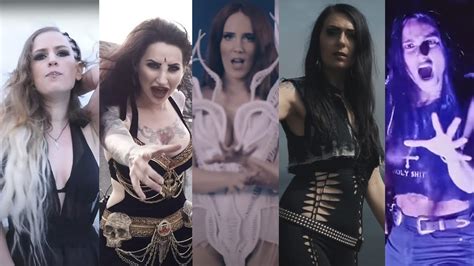 Top Female Fronted Metal Songs Of October Youtube